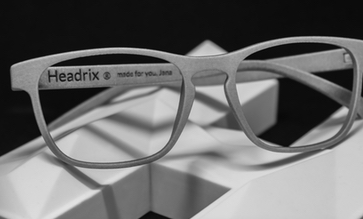 Headrix: Maßgefertigte Brille aus abfallfreier “Zero Waste”-Produktion